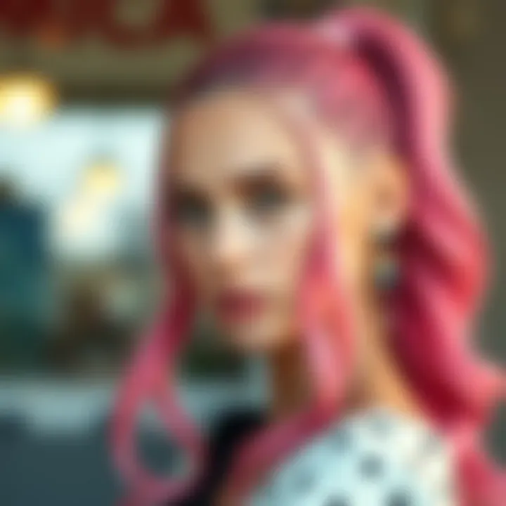 Magnificent The Intricacies of Pink Ponytail Extensions