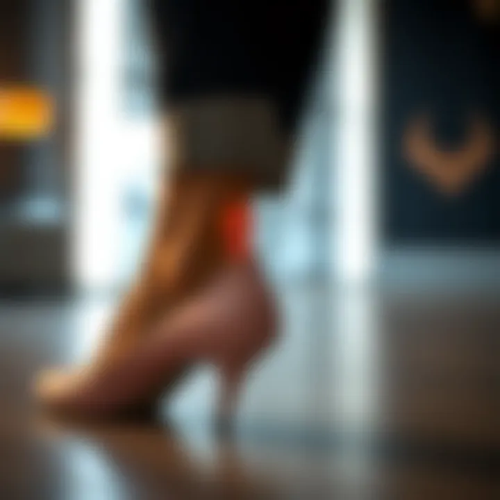 Enhanced Comfort with Adhesive Heel Pads Comfort features of adhesive heel pads highlighted