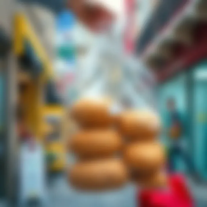 Practical Uses of Plastic Cello Bags in Everyday Life Creative display of practical uses for plastic cello bags in everyday life and business.