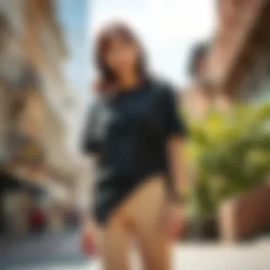 Notable Asymmetrical T-Shirts for Women: The Intersection of Style and Versatility
