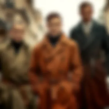 Exploring Color Choices in Trench Coats Color palette depicting various trench coat options