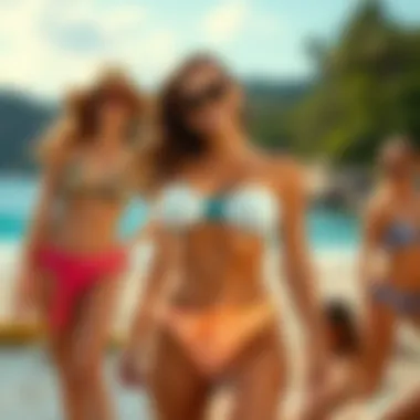 Sustainable bikini options emphasizing eco-friendly padding