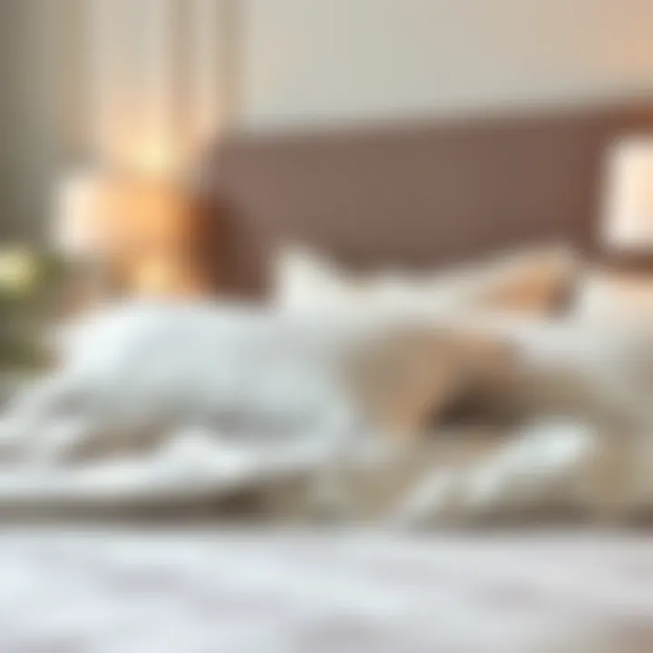 Essential Care Tips for Luxury Jacquard Bedding Care tips for maintaining luxury jacquard bedding, presented visually with icons