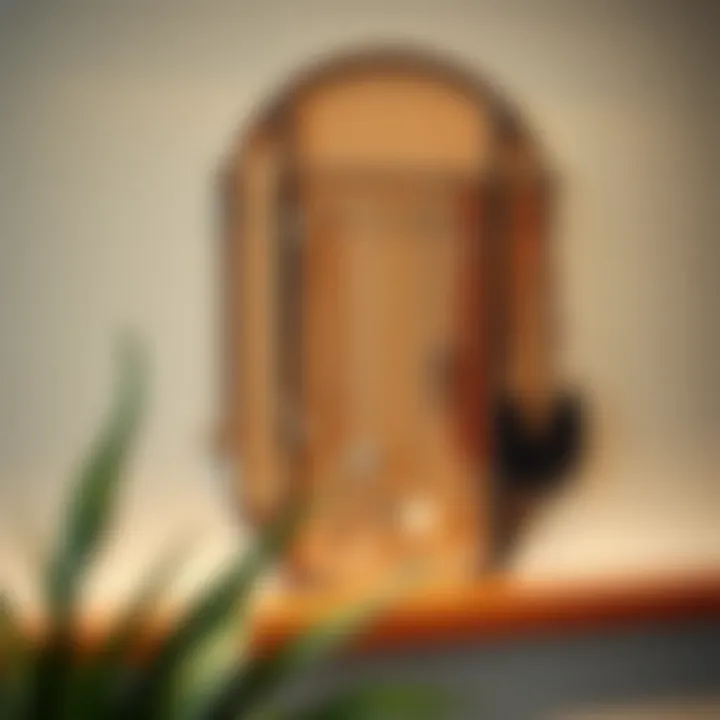 Chic Metal Jewelry Holder Display Chic metal jewelry holder showcasing necklaces and bracelets