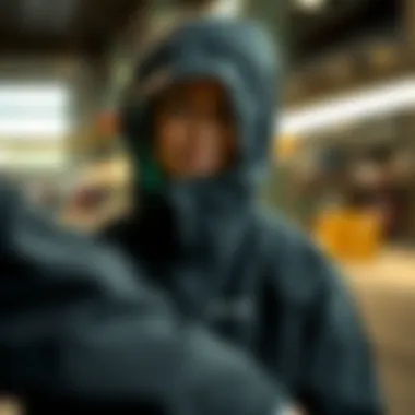 Commitment to Sustainability Sustainable practices highlighted in the production of the jacket