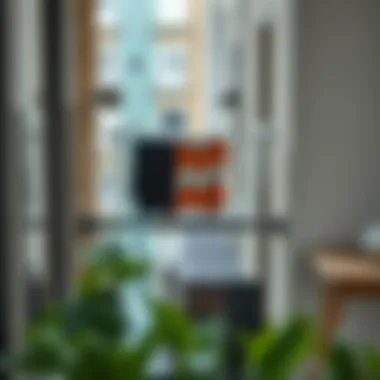 Efficient Use of Space in City Living Compact and efficient balcony dryer for urban living