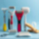 Variety of callus remover tools displayed