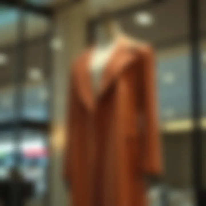 The Elegance of Longline Dusters Elegant longline duster displayed on a mannequin