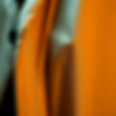 Fabric Philosophy of Longline Dusters Close-up of unique fabric texture of a longline duster