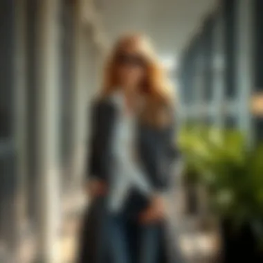 Styling the Longline Duster for Modern Looks Trendy outfit featuring a longline duster in a stylish setting