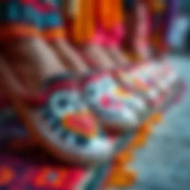 Cultural Tapestry: The Impact on Slipper Design Artistic representation of cultural influences on slipper designs across different regions