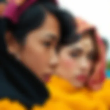 Cultural Significance of Nose Rings An illustration depicting the cultural significance of nose rings across various societies.