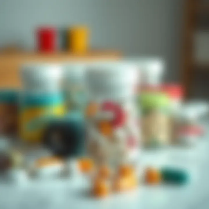 A collection of decorative pill containers made from various materials