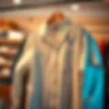 Stylish Plus Size Shirt Stylish plus size shirt on a hanger