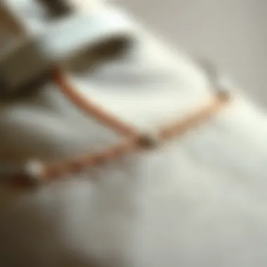 Intricate Stitching and Texture of Canvas Close-up of the intricate stitching and canvas texture