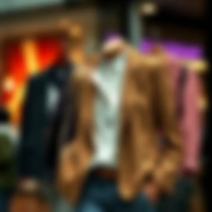 Diverse fabric options for casual blazers