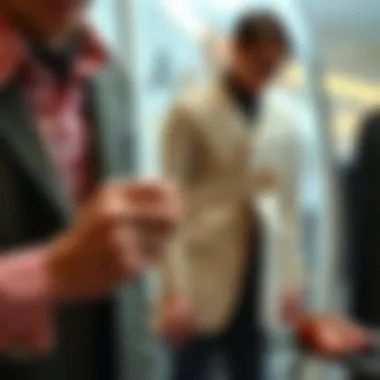 Precision tailoring with a clothing ruler