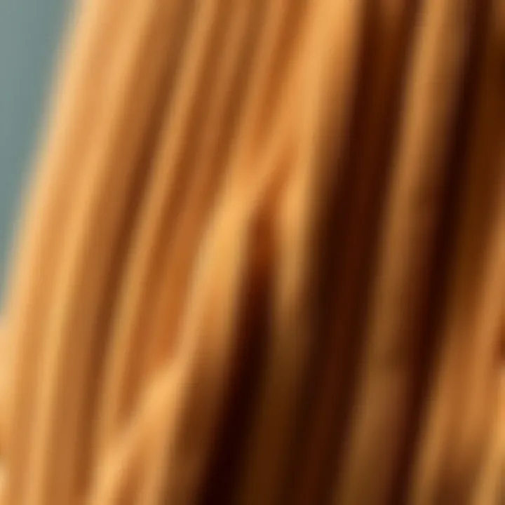 Close-up of corduroy fabric showcasing texture