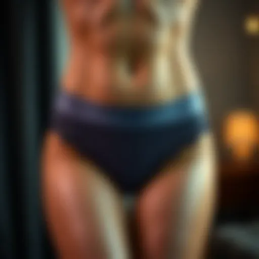 Intricate Patterns in Custom Underwear Elegant custom matching underwear showcasing intricate patterns