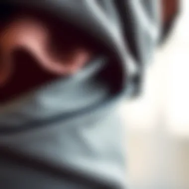 Textural Elements of Cut Out Fashion Close-up of fabric textures used in cut out designs