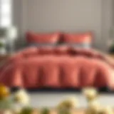 Luxurious Comforter Set Luxurious comforter set displayed on a neatly made bed