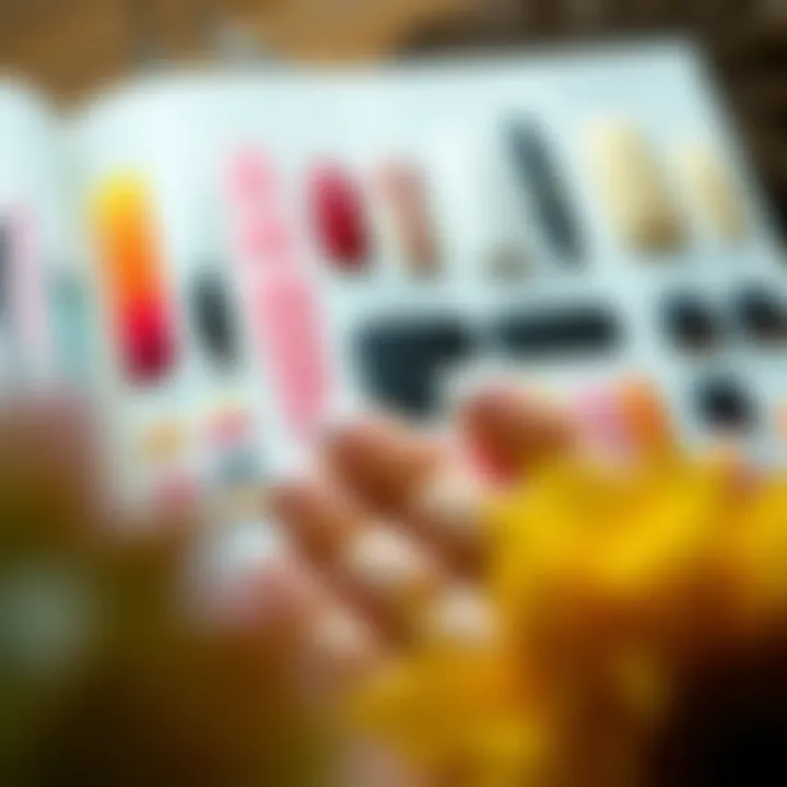 Diverse Options for French Manicure Nail Wraps Variety of French manicure nail wrap options displayed