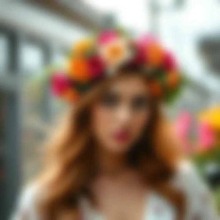 Versatility of Floral Headbands for Any Occasion Diverse floral headbands suited for various occasions