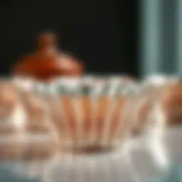 Elegant foil muffin liners showcasing their shiny surface