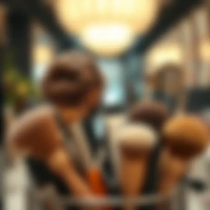 Styling Tools for Messy Bun Diverse styling tools for achieving the perfect messy bun