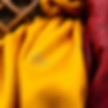 A close-up of luxurious fabric choices for plus size clothing
