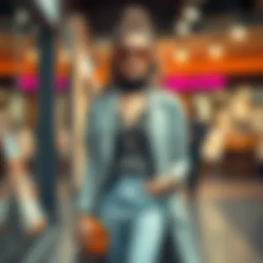 Fashionable Ensemble for Spring Trendy outfit combination with stylish accessories for a modern look