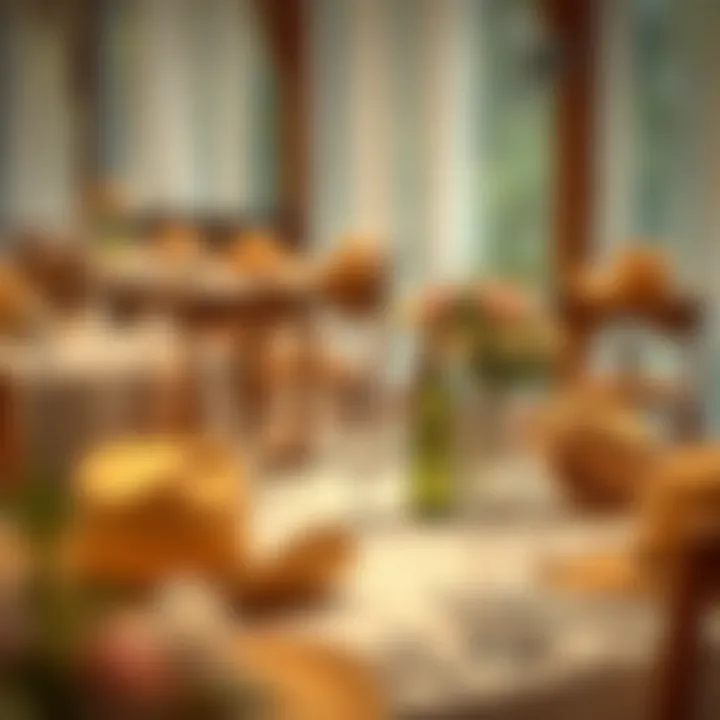 Wedding Table Decor with Cowboy Hats Styled wedding table featuring cowboy hats as decor