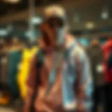 Stylish Athletic Apparel Stylish athletic apparel on display