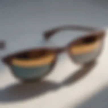 Different materials used in sun visor sunglasses