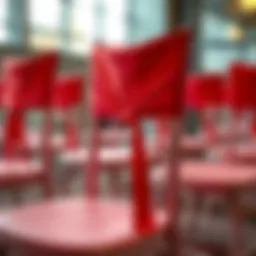 Exploring the Aesthetic and Functional Appeal of Red Spandex Chair Sashes Introduction