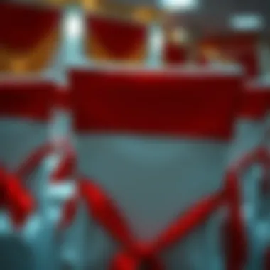 Exploring the Aesthetic and Functional Appeal of Red Spandex Chair Sashes Summary