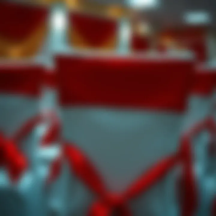 Exploring the Aesthetic and Functional Appeal of Red Spandex Chair Sashes Summary