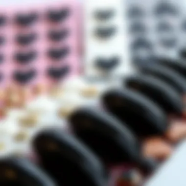 Different Materials for Black Heart Nail Stickers Variety of materials used for creating black heart nail stickers