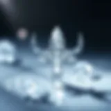 Swarovski Ox crystal masterpiece sparkling in light