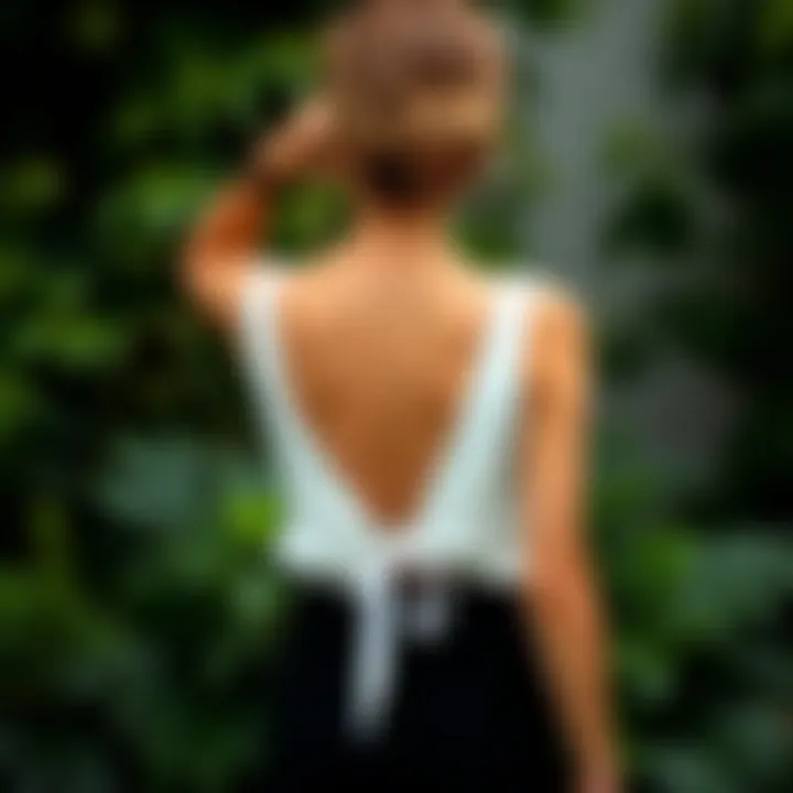 Eco-Friendly Care for Criss Cross Tie Back Tank Top Eco-friendly care practices for maintaining criss cross tie back tank tops