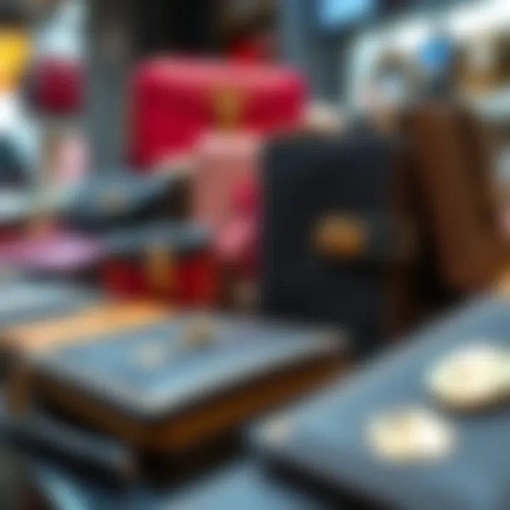 Diverse Styles of Kiss Lock Wallets An array of kiss lock wallets demonstrating different styles