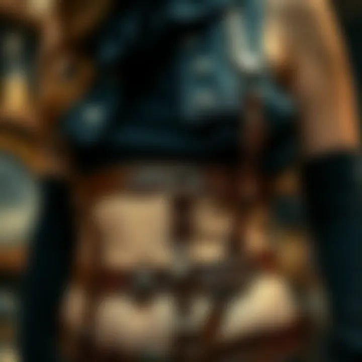 Historical Significance of Garter Harnesses A historical representation of leather garter harnesses in fashion