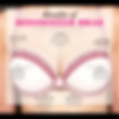 Benefits of Lightly Lined Minimizer Bras Infographic displaying the benefits of wearing a minimizer bra