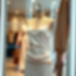 Elegant ruched cami dress displayed on a stylish mannequin