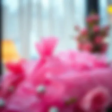 Variety of Pink Organza Bags Variety of pink organza bags for gifting and events