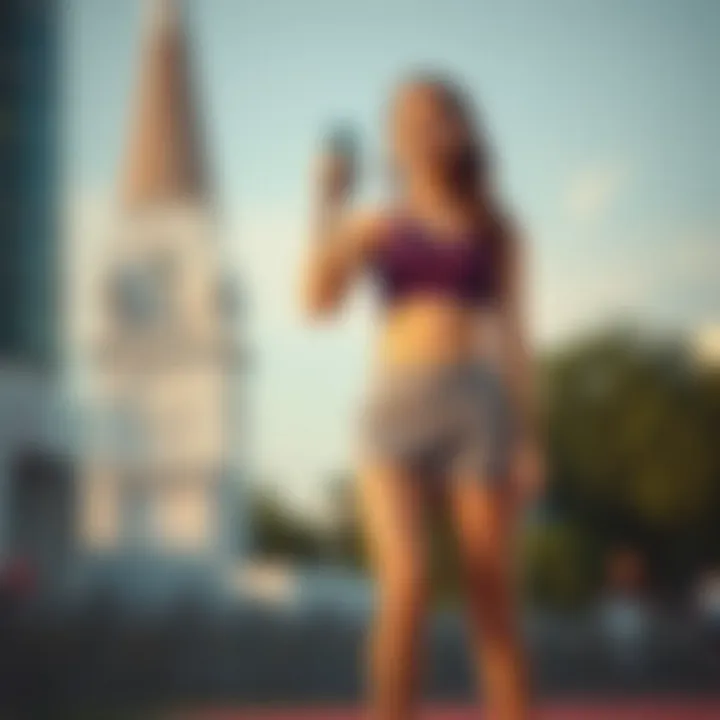 Versatile Workout Skirt Set Versatile workout skirt set for various activities