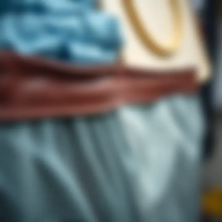 Durable Materials of Mesh Laundry Bags Close-up of durable construction materials