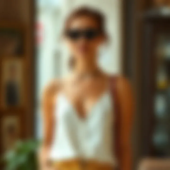 Chic Styling Ideas for Camisoles Fashionable styling options for camisoles with sleeves