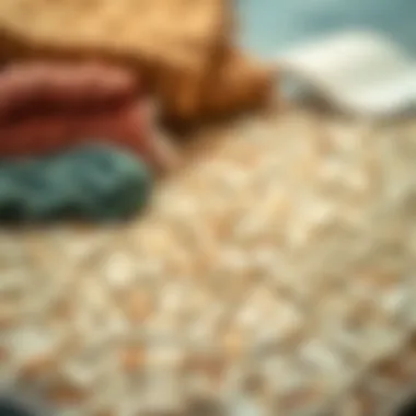 Variety of Materials for Waterproof Mats Diverse materials used in waterproof bathroom mats