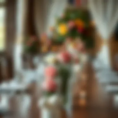 Charming Whimsical Centerpieces Whimsical centerpieces adding charm to the venue